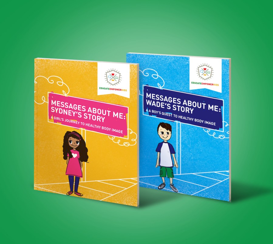 Blank white book w/path